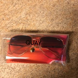 Quay women all in mini aviator sunglasses.